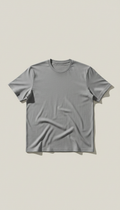 Classic Crew Neck T-Shirt in Stone Gray