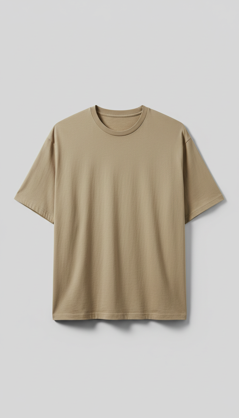 Relaxed Fit T-Shirt in Dune Mist